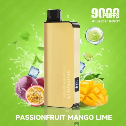PASSIONFRUIT MANGO LIME - ALIBARBAR INGOT9000